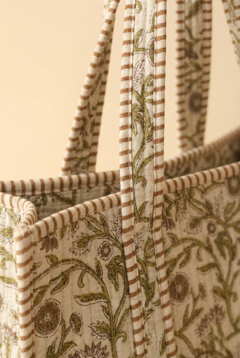 Grote Quilted Tote Bag